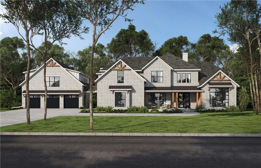 Introducing an exceptional new construction home in the heart of downtown Alpharetta, featuring a 5-car garage and a separate condo-style guest suite. Master on main. This remarkable residence seamlessly combines refined sophistication with unmatched convenience, offering a lifestyle of luxury just steps away from Alpharetta’s vibrant downtown. Enjoy access to upscale dining, boutique shopping, seasonal farmer’s markets, and highly acclaimed schools—all within walking distance.
 
From the moment you step into the grand two-story foyer, bathed in natural light and adorned with meticulously curated designer finishes, you’ll experience the home’s undeniable elegance. The chef’s kitchen is a culinary masterpiece, outfitted with SubZero and Wolf appliances, exquisite quartz countertops, and the added convenience of a scullery and wet bar. The main-level primary suite is a true retreat, boasting a vaulted and beamed ceiling, custom California Closet systems, an optional second washer/dryer hookup, and a spa-inspired bath complete with white oak vanities, quartz counters, bespoke mirrors, and luxe fixtures.
 
The main level also includes a thoughtfully designed home office, ideal for remote work or study. The open-concept floor plan effortlessly extends to the outdoor living space through impressive sliding glass doors, creating an idyllic setting for entertaining. Enjoy outdoor grilling and sports viewing by the pool, enhanced by a stunning waterfall feature. Upstairs, each secondary bedroom offers en suite accommodations and generous walk-in closets. The expansive media/game room provides the perfect venue for game-day gatherings or relaxing movie nights.
 
Nestled in Meadow Brook Subdivision just behind Innovation Academy High School in downtown Alpharetta, less than a 5 min walk in one of Georgia’s most sought-after cities and recognized as one of the best places to live in the United States, this home offers an unparalleled blend of quality of life, family-friendly amenities, and access to nature. Don’t miss this extraordinary opportunity to elevate your lifestyle in downtown Alpharetta.