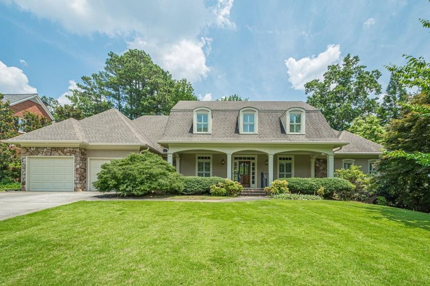 Welcome to this beautifully updated home featuring new carpet and flooring though out and freshly painter interior!  Shows like new! Inviting foyer opens to gleaming hardwood floors, a formal living room, and banquet size dining room - perfect for entertaining! The gourmet kitchen offers custom cabinetry, built-in desk, and large pantry. Sunny breakfast room. Expansive great room boasts a stunning rock fireplace with gas logs and starter, flanked by custom built-in cabintry. Soaring ceilings.  The oversized owner's suite on the main level has two generous walk-in closets and a luxurious spa-like bath with double vanities, a whirlpool tub, and separate shower. Upstairs, you'll find two oversized bedrooms connected by a large Jack-and-Jill bath, plus versatile loft area - ideal for a home office, reading nook, or play space. The full, unfinished basement offers endless potential for expansion! Already framed and stubbed for bath, this space is ready to be customized to suit your lifestyle needs. Additional highlights include a two-car garage, central vacuum system, sprinkler system. Handicap accessible. Located in a top-rated school district and minutes from shopping, dining, Kennesaw Mountain and The Avenues, this home offers both convenience and charm. Home shows like new and ready for your arrival today!