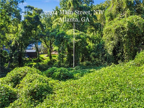 Vacant Land For Sale - 2394 Main Street<br/> Atlanta, GA 30318