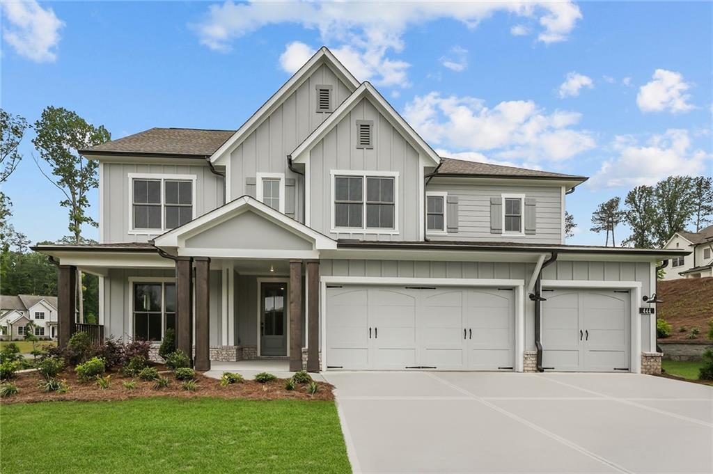 Qualified buyers may be eligible for reduced mortgage payments for the first three years when your home purchase is financed with a mortgage from Presidential Bank Mortgage. See Sales Consultant for details. Home MUST close by October 15th to qualify.Introducing the “Wynstone,” where entertainment seamlessly blends with everyday living. This stunning home greets you with an expansive front porch, perfect for seasonal decorations and welcoming guests. As you step inside, the foyer opens to a breathtaking two-story family room, creating an inviting atmosphere for gatherings. The chef's kitchen is a culinary enthusiast's dream, featuring a walk-in layout with a dedicated prep area and an abundance of cabinet space, ensuring you have everything you need at your fingertips. A guest bedroom and bath on the main floor provide comfort and privacy for visitors, while a versatile flex space is perfect for a home office or study. Upstairs, the loft area serves as an ideal secondary living space, complemented by a convenient Jack and Jill bath for shared access. The spacious laundry room is perfectly situated across from the owner's suite, making laundry days a breeze. The owner’s suite itself is a sanctuary, flowing into a spa-like bathroom complete with a super shower and a generously sized walk-in closet. Experience the perfect balance of luxury and functionality in the “Wynstone.” This home is eligible for reduced mortgage payments for the first three years when home is financed with preferred lender. Home must close by October 15th with preferred lender.