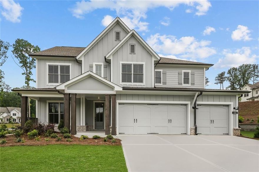Employee Pricing incentives are now running through the month of October. Come by Ellis to discover our incentives on specific homes running from 30-80k towards closing costs, rate buydowns, or price reductions. The choice is yours! Introducing the “Wynstone,” where entertainment seamlessly blends with everyday living. This stunning home greets you with an expansive front porch, perfect for seasonal decorations and welcoming guests. As you step inside, the foyer opens to a breathtaking two-story family room, creating an inviting atmosphere for gatherings. The chef's kitchen is a culinary enthusiast's dream, featuring a walk-in layout with a dedicated prep area and an abundance of cabinet space, ensuring you have everything you need at your fingertips. A guest bedroom and bath on the main floor provide comfort and privacy for visitors, while a versatile flex space is perfect for a home office or study. Upstairs, the loft area serves as an ideal secondary living space, complemented by a convenient Jack and Jill bath for shared access. The spacious laundry room is perfectly situated across from the owner's suite, making laundry days a breeze. The owner’s suite itself is a sanctuary, flowing into a spa-like bathroom complete with a super shower and a generously sized walk-in closet. Experience the perfect balance of luxury and functionality in the “Wynstone.” This home is eligible for reduced mortgage payments for the first three years when home is financed with preferred lender. Home must close by October 15th with preferred lender.