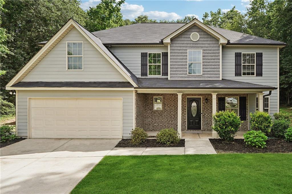 Stylish & Spacious 4-Bedroom Home in a Quiet Cul-de-Sac!
Discover the perfect blend of comfort, style, and functionality in this beautifully designed newer 2-story home, nestled in a peaceful cul-de-sac within a quiet neighborhood but close to downtown Jefferson.
Step inside to a dramatic two-story entryway that opens to a light-filled formal living room and elegant dining area—ideal for entertaining or everyday living. The kitchen is a chef’s delight, featuring rich wood cabinetry, stainless steel appliances, and tall upper cabinets that reach the ceiling. A custom cabinet door reveals a spacious walk-in pantry, perfect for all your storage needs.
Relax and unwind in the cozy family room, complete with a wood-burning fireplace—perfect for chilly evenings. Just off the garage, the custom mudroom offers a convenient drop zone for shoes, coats, and backpacks.
Upstairs, you’ll find four generously sized bedrooms, including a luxurious primary suite with enough room for a sitting area, a large walk-in closet, and a spa-like ensuite featuring a garden tub, separate shower, double vanity, and private water closet. Two additional bedrooms also offer walk-in closets, while the hall bath includes a dual vanity with a privacy door separating the tub and toilet. A second-floor laundry room adds everyday convenience, along with multiple storage closets throughout.
Step outside into your fully fenced backyard—ideal for pets, playtime, or peaceful evenings under the stars.
With a smart, spacious layout and modern finishes throughout, this move-in ready home offers everything you need and more!
