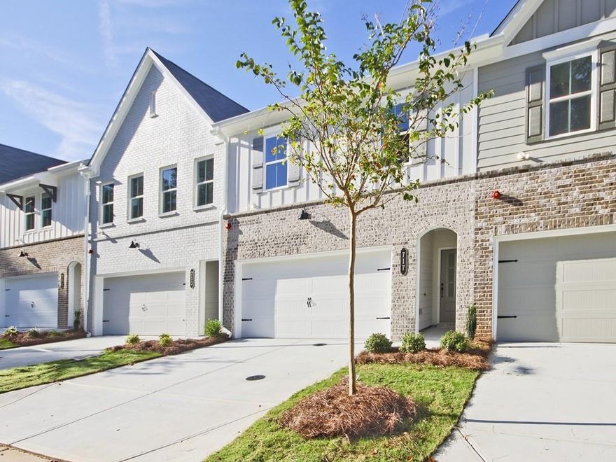 Traton Homes welcomes you to Bluffs at Bells Ferry, a gated community, nestled in the city of Marietta our Bolton A plan will be ready August 2025! This stylish two-story townhome offers a spacious open-concept layout that seamlessly connects the kitchen, family room, and dining areas. Step outside to a private backyard with an extended patio which makes this home perfect for entertaining. Upstairs offers an impressive Primary Bedroom with luxurious bath and large walk-in closet. 2 additional bedrooms, full bath, plus the laundry room complete the second level. You'll find exceptional craftsmanship and attention to detail in this home. Traton Homes has been building new homes for over 50 years and was voted Best Builder in Cobb County for the last 4 years in a row! Bluffs at Bells Ferry is ideally positioned near major thoroughfares including Cobb Parkway and I-75 with easy access to endless shopping and dining options along Barrett Parkway and the historic Marietta Square. Traton Homes has been named the Best Builder in Cobb County for the past 5 years in a row. LIMITED TIME OFFER!!! Please see sales agent for Seller Paid Interest Rate Buy Down Incentive!! All applicants must prequalify with our lender regardless of who they chose for their loan. All incentives are tied to preferred lender only. Photos are representative.