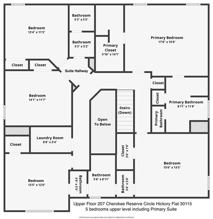 Canton, Georgia 30115, United States, 6 Bedrooms Bedrooms, ,4 BathroomsBathrooms,Residential,Active,116894
