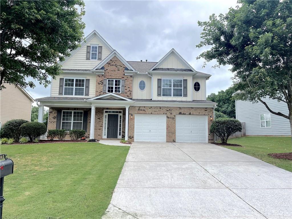 Elegant Home Is Ready To Move In! Just Minutes To Highway 400, Close To North GA Premium Outlet, Dinging, Shopping, And Entertainment; Award Winning Forsyth County School; Home Features Beautiful LVP Flooring Throughout The Main Level, Open Concept Kitchen Has S/S Appliances, Lot of Cabinets, Granite Countertop, Island, And View To Bright Open Family Room, Formal Dinging And Living Room, Guest Site And Laundry Room Are On The Main Floor, Washer And Dryer Included; Oversize Master Bedroom With Large Walk-In Closet, Master Bathroom Has Double Vanity, Sep Shower / Tub, 3 Secondary Large Bedrooms Are Bright With Big Closet; Fenced And Private Backyard Is Ideal For Family Gathering, Cook Outs, Entertainment! Community Offers Swimming Pool, Tennis Court, Basket Ball Field, And Kids Play Ground! Come To See Your New Home Today!