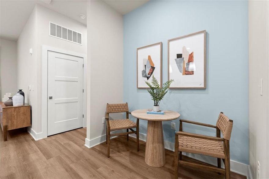 *NOW LEASING* *BRAND NEW CONSTRUCTION* *MOVE-IN SPECIALS* *55+ ACTIVE ADULT COMMUNITY.* Expand your life and start fresh at EVOQ East Cobb. This floor plan features a two bedroom, two bathroom home. Discover the perfect blend of comfort, style, and community at EVOQ East Cobb, a vibrant 55 plus neighborhood designed for active adults and empty nesters ready for a fresh chapter. Nestled in beautiful Marietta, Georgia, this spacious home offers a pet-friendly garden-style setting with luxurious amenities that make every day feel special. Step inside and enjoy thoughtful features like a private balcony, high ceilings, and a full-size front-load washer and dryer, all designed to complement your lifestyle. Whether you are relaxing poolside after a water aerobics class, spending time with neighbors, or simply enjoying quiet moments at home with your furry companion, EVOQ East Cobb is where you can truly thrive. Here you will rediscover passions, explore new interests, and live life on your terms. This is more than just a place to live, this is where you belong. Ready to make your move? Let your next chapter begin at EVOQ East Cobb. Photos are representative of model home, and not actual home. Listing address is actual address of home.