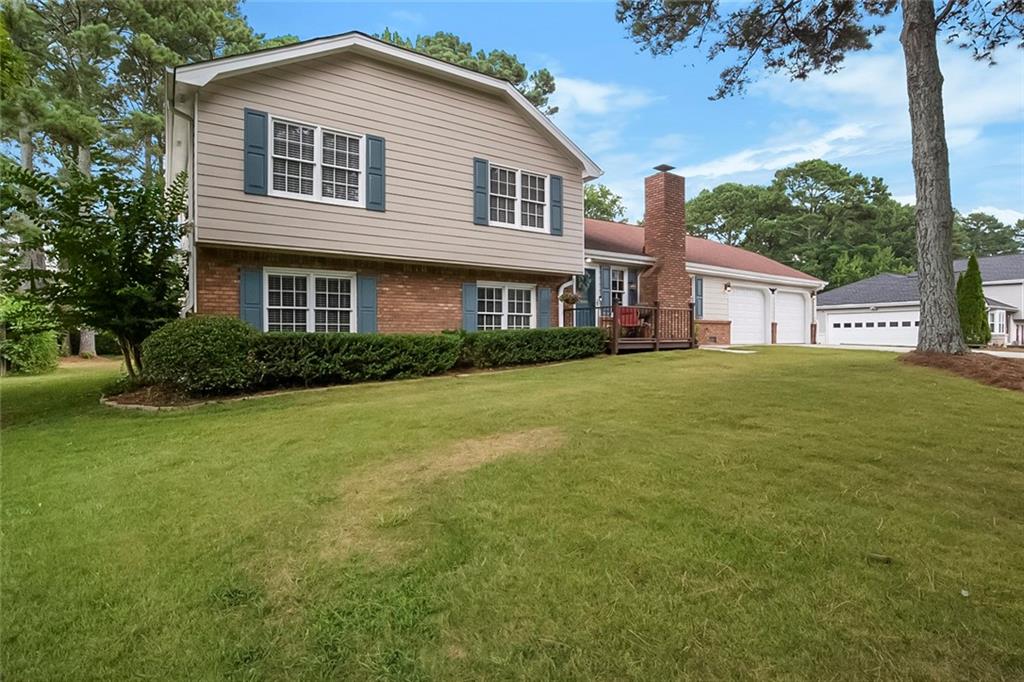 Updated 4-Bedroom Home in Prime Family Neighborhood! Beautifully renovated 4BR/3BA home close to shopping, dining, and top-rated schools. Features include a spacious Great Room with wood-burning fireplace, Family/Game Room, and tucked away workshop/storage. The modern kitchen boasts new cabinets, quartz countertops, stainless steel appliances, and an island with breakfast bar- perfect for entertaining!Updated flooring and lighting throughout. Enjoy a large yard with space for gardening or family fun. Don’t miss this move-in-ready gem!