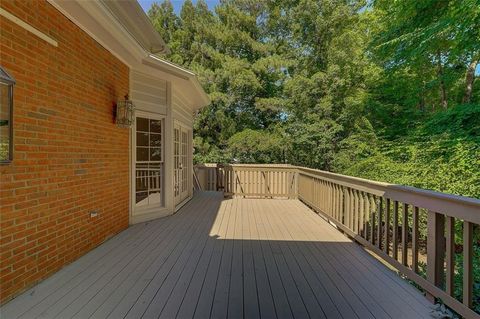 A home in Sandy Springs