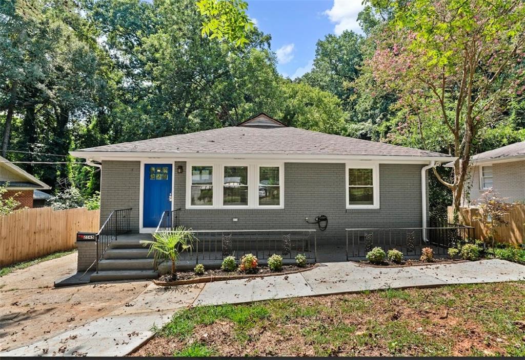 Discover this newly renovated, luxurious 3-bedroom, 2-bathroom home located in a desirable South Atlanta neighborhood. The main level offers a bright and open layout with brand new hardwood floors throughout, perfect for both relaxing and entertaining. The stunning, upgraded kitchen features high-end stainless steel appliances, custom cabinetry, and sleek quartz countertops. Retreat to the spacious master bedroom with its own ensuite bathroom, featuring a beautifully tiled walk-in shower and modern vanity. Two additional bedrooms and a second full bath with luxury finishes provide plenty of space for family or guests. Enjoy the private backyard, perfect for outdoor activities. This home is situated with easy access to major highways and the airport, offering a convenient and vibrant Atlanta lifestyle.
Please note: The entirely autonomous basement ADU of this property is a separate rental and is not included in this listing, but could be negotiated at an additional cost.
