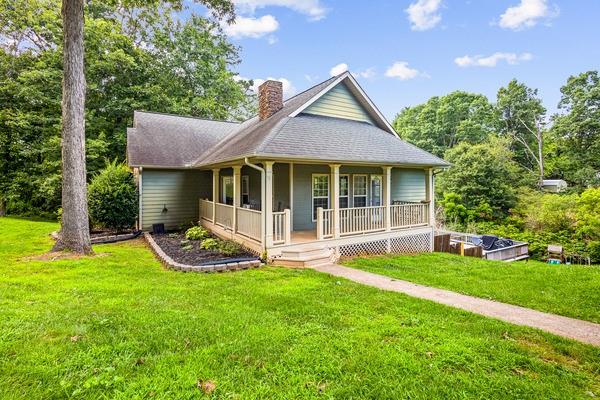 Purchase this home with no money down . If you've been dreaming of more space this tucked away 4 bed/ 3.5-bath home sitting on just over an acre of land offers both comfort and your own retreat. Walk inside and your greeted with a naturally lit open floor plan, high ceilings, large windows and a master suite that opens out to your own private back deck. Upstairs, there's a flexible loft area great for a home office, playroom, reading nook or a teen hangout. Walk downstairs to the basement with a full bath, kitchenette and bonus space. Just minutes to Hwy 365, shopping, dining, about a 20-minute drive to Gainesville, Lake Russell and outdoor trails everything you need is right within reach. Whether you're looking for room to spread out or just love a quiet retreat with space to entertain-this one checks the boxes. Come take a tour today!