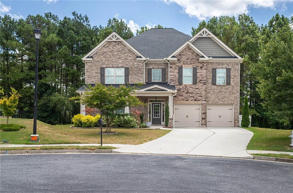 Amazing Lease Opportunity in the Gated Community of Highland Manor!
If you are looking for a beautiful 5 bedroom, 4 bath, modern, 4 sided brick home to lease in a gated subdivision in Archer School District, this is it!!
Built in 2020, this home has so much to offer. Let’s start with the gorgeous kitchen with large quartz island, stainless steel appliances, white tile backsplash, vent hood, walk in pantry, tons of cabinets and storage galore. The dark LVP floors flow throughout the home, stone fireplace in family room, mudroom off of garage, guest bedroom and full bath on main level and large dining room for family gatherings. Upstairs you will find a large light filled master bedroom with a stunning master bathroom that offers double door entry, white and gray quartz, HUGE shower, amazing closets and double vanities. Three additional generously sized bedrooms, three beautiful full bathrooms and laundry room are also on the second level. Your backyard offers a fireplace, connections for tv, covered porch and backs up to a paved 6 mile walking trail. This home sits in a cul-de-sac lot for added safety and space. Just move in!
