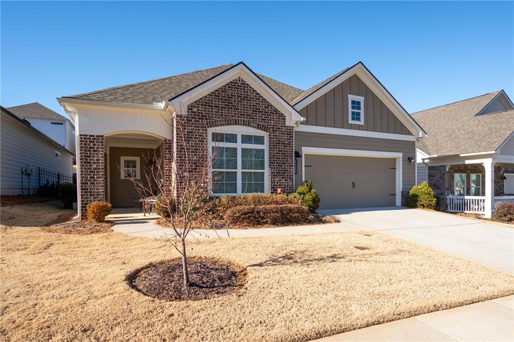 Welcome to this beautifully designed home located in the highly desirable **Courtyards at Camden** active adult community, where luxury, convenience, and a vibrant lifestyle come together. This Traton Homes "Verona" floor plan, just 5 years old, features 2 bedrooms, 2 full baths, with the third bedroom offering flexibility as a home office, den, or guest retreat. **Master Suite:** The oversized Master Bedroom (approx. 14x27) is a serene escape, complete with a spa-like Master Bath that includes a walk-in shower with grab bars, a double vanity, and his-and-her closets. **Living Spaces:** This home’s open floor plan is filled with natural light, creating a warm and inviting atmosphere. The family room boasts a stunning custom fireplace with a cedar mantle and brick hearth, perfect for cozy evenings or entertaining guests. **Gourmet Kitchen:** The chef's kitchen is a standout, with cream cabinetry and granite countertops. The large kitchen island offers plenty of seating and storage, while a separate dining room provides a dedicated space for formal meals and gatherings. **Outdoor Living with Privacy:** The outdoor spaces are a true highlight, offering both comfort and seclusion. The screened-in porch (approx. 11x19) and the covered patio (approx. 15x27) are thoughtfully positioned and enhanced with landscaping and fencing to ensure maximum privacy. Whether relaxing with a book or hosting friends, these outdoor areas provide the perfect private retreat. The fenced backyard is beautifully landscaped and equipped with an irrigation system for easy maintenance. **Additional Features:** - Recirculating hot water system - Laundry room with built-in cabinets - Security system for peace of mind - Included appliances: washer, dryer, and two refrigerators **Community Amenities:** The **Courtyards at Camden** community offers a low-maintenance lifestyle, with the HOA covering lawn care, termite control, and trash service. Residents also enjoy access to exceptional amenities, including a clubhouse, swimming pool, and fitness center—perfect for staying active and social. **Prime Location:** Situated near shopping, dining, the YMCA, and entertainment options, this home provides unmatched convenience in a peaceful and friendly setting. Don’t miss the chance to own this exquisite property in the sought-after **Courtyards at Camden** community. Schedule a tour today and experience the lifestyle you’ve been dreaming of!