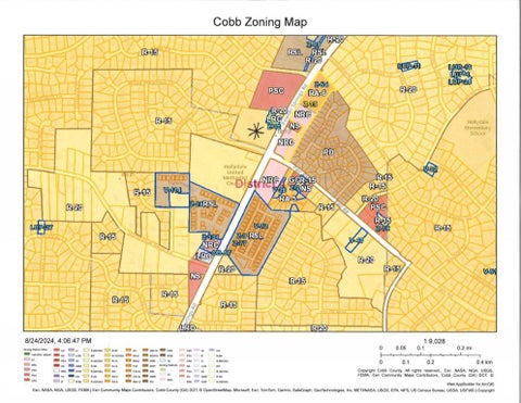 Vacant Land For Sale - 2318 Powder Springs Road<br/> Cobb County, Marietta, GA 30064