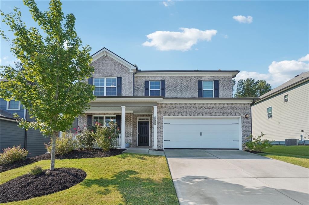 This isn’t just another Grey Birch by Century Communities — it’s the only 5-bed, 4-bath home built after 2021 in the Seckinger school cluster at this price. With over 3,000 sq. ft. of thoughtfully designed space, this meticulously maintained, like-new home delivers the upgrades and family oriented community your family needs.
The main level invites you in with an open kitchen wrapped in quartz, Tahoe painted harbor cabinetry, stainless steel appliances, a walk-in pantry, and a center island that begs to be gathered around. The family room is anchored by a slate-framed fireplace, and a full guest suite on the main makes hosting effortless and enables multi generational living.
Upstairs, the primary retreat shines with a tiled shower, marble vanities, a soaking bathtub and closet space you’ll actually use, while three more bedrooms and a loft is perfect for a growing family and cozy movie nights.
Additional Highlights include: Luxury Vinyl flooring, tiled baths, covered patio with a lovely garden and generous backyard, epoxy-finished garage with overhead racks and cabinets. Security is handled with a Schlage code lock and Safe Haven system.
Zoned for top-rated Ivy Creek, Jones, and Seckinger schools, and just minutes to Duncan Creek Park, Hamilton Mill Library, Goldfish Swim School, CVS and a bustling restaurant scene. The vibrant neighborhood is alive with kids on bikes, a pool, clubhouse, and playground.
Investor-friendly: **NO RENTAL RESTRICTIONS** Clean, modern finishes, smart-home tech, and thoughtful storage make this beautiful home a rare, turnkey option. Come grab it before it’s gone.