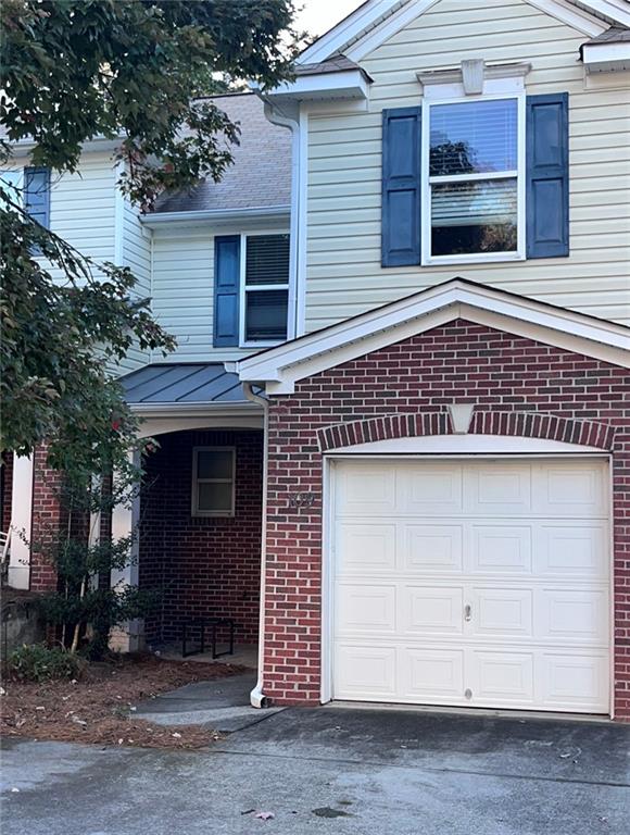 Great investment opportunity for savvy buyer with a little patience. This charming 3-bedroom, 2.5-bath townhome which is conveniently located near shopping, amenities and interstate. This home features open floor plan, laminate flooring on the main level and a stylish kitchen with granite countertops and rich cherry wood cabinets. Upstairs, you’ll find generously sized bedrooms, including a spacious owner’s suite with vaulted ceiling, ceiling fans and cozy carpet flooring. The en-suite bathroom offers a relaxing garden tub , separate shower and vanity area. All terms of the agreement are subject to 3rd-party bank approval.