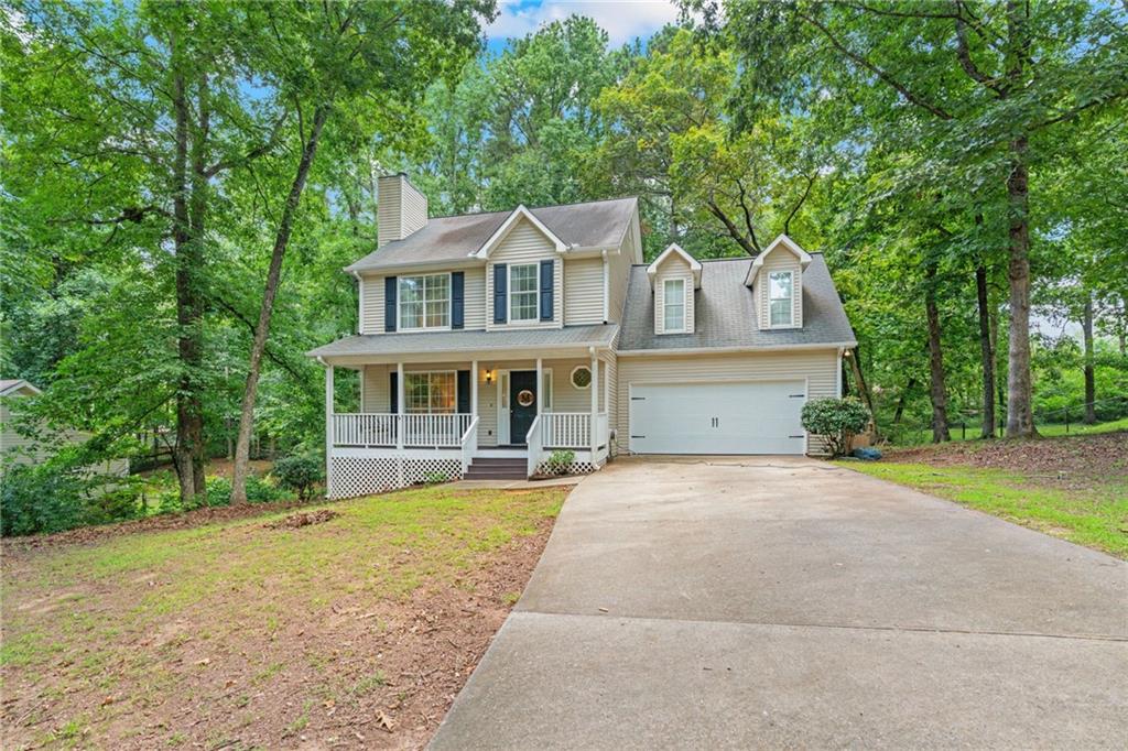 Tucked away in a quiet cul-de-sac right off Hwy 9,
this spacious 2-story home offers the perfect blend
of peaceful living and prime location. Sitting on
nearly half an acre on the Dawsonville/Cumming
line, you?ll love the private backyard, usable land,
and easy access to GA400, shopping, and dining
just minutes away.
Step inside to find a bright and open main level with
a seamless flow between the living and dining
spaces. The kitchen features classic white cabinets,
an eat-in breakfast area, and views of your private
backyard.
Upstairs, you will find the primary suite with a full
bathroom, complete with a separate tub, shower,
and massive walk-in closet. Three additional
bedrooms (including an oversized 4th bedroom) and
a full bathroom offer flexibility for guests, home
office, or bonus room.
Enjoy morning coffee on your welcoming front porch
or wind down on the back deck overlooking your
yard. Neighborhood perks include a community
pool, just in time for finishing out the summer!