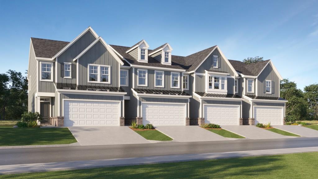 Welcome to Towns at Creekside! Conveniently located in Doraville with easy access to I-285, this Hawkins floorplan townhome offers modern living with thoughtful design. The open-concept main level features a spacious kitchen, dining area, and family room that flow seamlessly together, with a rear patio for outdoor enjoyment. Upstairs, you'll find two secondary bedrooms and a generous owner's suite with a private bath and walk-in closet. A two-car garage provides ample storage and parking. Prices, dimensions, and features may vary and are subject to change. Photos are for illustrative purposes only. Ask about our LOW RATES through Lennar Mortgage!