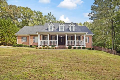 A home in Dawsonville