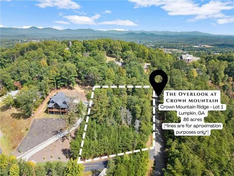 Vacant Land For Sale - 00 Crown Mountain Ridge Road<br/> Dahlonega, GA 30533