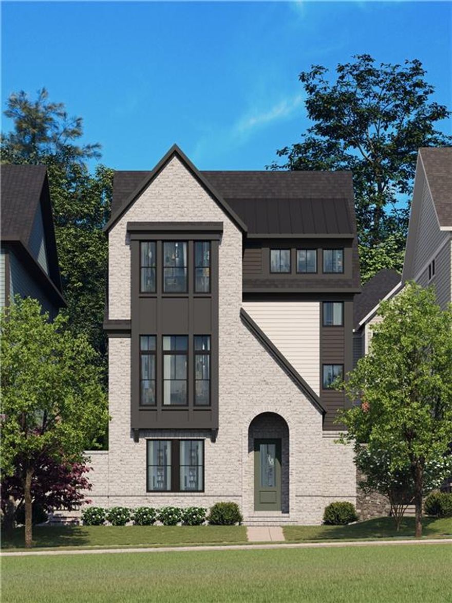 PARK WALKE IS THE ONLY NEW SINGLE FAMILY COMMUNITY THIS CLOSE TO DOWNTOWN ALPHARETTA; A SPECIAL ENCLAVE OF 19 UNIQUELY CURATED HOMES ON THOMPSON STREET!!  ALREADY 50% SOLD, THIS COMMUNITY IS IN HIGH DEMAND AND READY TO WELCOME YOU TO YOUR NEW HOME!! YOU WILL FIND YOURSELF WALKING TO ALL OF THE AMAZING ACTIVITIES TO DOWNTOWN ALPHARETTA & AVALON. ENDLESS RESTARUANTS & ALL THE SHOPPING YOU CAN NEED/WANT.  THIS UNIQUELY CRAFTED HOME WILL OFFER A PRIVATE FENCED IN COURTYARD WITH AN OUTDOOR FIREPLACE WHERE YOU WILL ENJOY RELAXING AND ENTERTAINING!  THIS 3 BEDROOM / 4 FULL BATH/ 1 HALF BATH HOME OFFERS AN OPEN CONCEPT LAYOUT WITH TONS OF NATURAL LIGHTING STREAMING IN THROUGH BEAUTIFUL WINDOWS, A PRIVATE OFFICE ON THE MAIN LEVEL SURROUNDED IN WINDOWS, A DINING ROOM WITH PANORAMIC FOLDING GLASS DOOR OPENING ON TO A COVERED DECK, A STUNNING OPEN KITCHEN WITH CABINETS TO THE CEILING, NATURAL GAS 6 BURNER DUAL FUEL RANGE, A 9 FOOT LONG ISLAND AND FANTASTIC WALK IN PANTRY!  VERY LIMITED TIME FOR YOU TO MAKE ALL INTERIOR SELECTIONS ON THIS NEW HOME, DON'T WAIT!

MORE OF THE  EQUISITE DETAILS AND FINISHES INCLUDE AN ELEVATOR W/SERVICE TO ALL FLOORS, HARDWOOD FLOORING IN ALL LIVING AREAS, ALL STAIRS AND THE OWNERS SUITE! FREE STANDING TUB IN THE OWNERS ENSUITE, CAMBRIA QUARTZ COUNTER TOPS IN THE KITCHEN AND OWNERS ENSUITE, CABINETRY TO THE CEILING IN THE KITCHEN WITH ALL SOFT CLOSURE DRAWERS AND DOORS, POT AND PAN DRAWERS AND PULL OUTS, SOLID INTERIOR DOORS THROUGHOUT THE HOME, SPRAY FOAM INSULATION IN THE ATTIC, TANKLESS HOT WATER AND SO MUCH MORE!   9 HOURS OF INTERIOR DESIGN TIME IN OUR DESIGN STUDIO TO PERSONALIZE YOUR NEW HOME! [The McCollum]