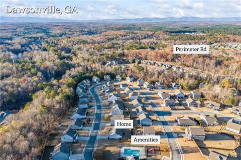 A home in Dawsonville