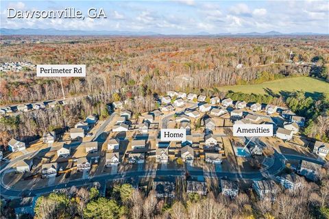 A home in Dawsonville