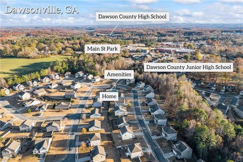 A home in Dawsonville