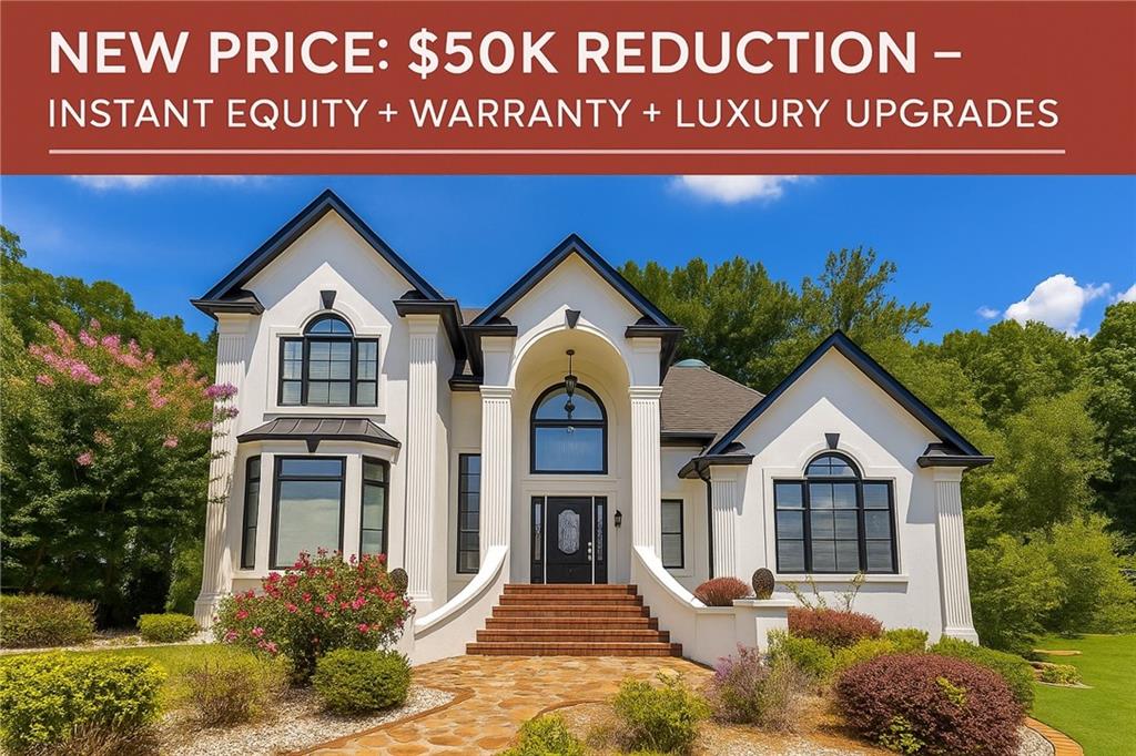 A grand family estate on a half-acre in Lawrenceville that blends gracious living "7-bedroom, 6.5-bathroom" European-style stucco home, spanning 5,912 sq ft on a 0.53-acre lot in the Cramac Plantation subdivision. Inside, a grand foyer with curved staircase, multiple living rooms, a private office, a large island kitchen with pantry, and flexible rooms that adapt to home-schooling, fitness, or guest suites. The home office offers French doors for additional privacy, beautiful built-ins & an expansive window overlooking the serene front yard. Expensive marble floors leads to formal dining/living rooms w/ intricated molding details on the ceiling, masonry fireplace, Extra space and bedroom in the finished basement opens possibilities for a media room, in-law suite, or teen retreat and endless entertainment. Access to the wraparound-covered deck, 3-car garage, long and circular driveway, Huge Backyard and professional landscaping.
Location is a big advantage: family-friendly parks, shopping, and dining are minutes away, and easy access to Hwy 316 and I-85 keeps commutes straightforward