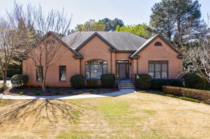 Totally renovated, this 4 sided brick modern ranch with a contemporary flair has 6 bedrooms, 5 full baths and 2 half bath.  It is like two homes in one. Perfect for multigenerational families and also wheelchair accessible.  Two Masters, one on main and one on terrace level. Open concept plus two additional bedrooms on main. Perfect for families with children. Step into this wide entrance foyer with large living room or office, separate dining room, and breathtaking kitchen with Thermador appliances that will bring out the chef in you.  Master suite opens onto new cover deck overlooking level yard. The main floor boasts an open concept kitchen with views to the family room, dining room, and covered deck, perfect for entertaining family and friends.Best of all, the location is unparalleled, and your family can walk and bike to all the great places.Side entrance garage and separate door to mudroom makes entry very convenient. Upstairs (3rd floor) is a huge bedroom with ensuite bath.This is contiguous with the huge attic space, which can be used for storage now or, eventually, converted into a massive new living space.Terrace apartment is complete with 2 bedrooms and 2 baths, new kitchen with whirlpool appliances, granite countertops, 2nd laundry, Living room, home theater room and more room to expand. Lots of storage. Terrace apartment is wheelchair accessible and easy to navigate. Would be a perfect mother-in-law suite, with features to ensure maximum independence and safety. The beautiful garage, that includes a dedicated EV charger, has a new epoxy floor. There is an outside outlet for EV charging on the terrace driveway level also. Best Schools in East Cobb- Walton, 459 students took the SAT last year, with a total mean score of 1275. The house is on a quiet, level street in an established neighborhood, which is great for walking and exercising. There is very minimal through traffic. Short walk to Hyde Park which is a Chattahoochee River National Recreational area.