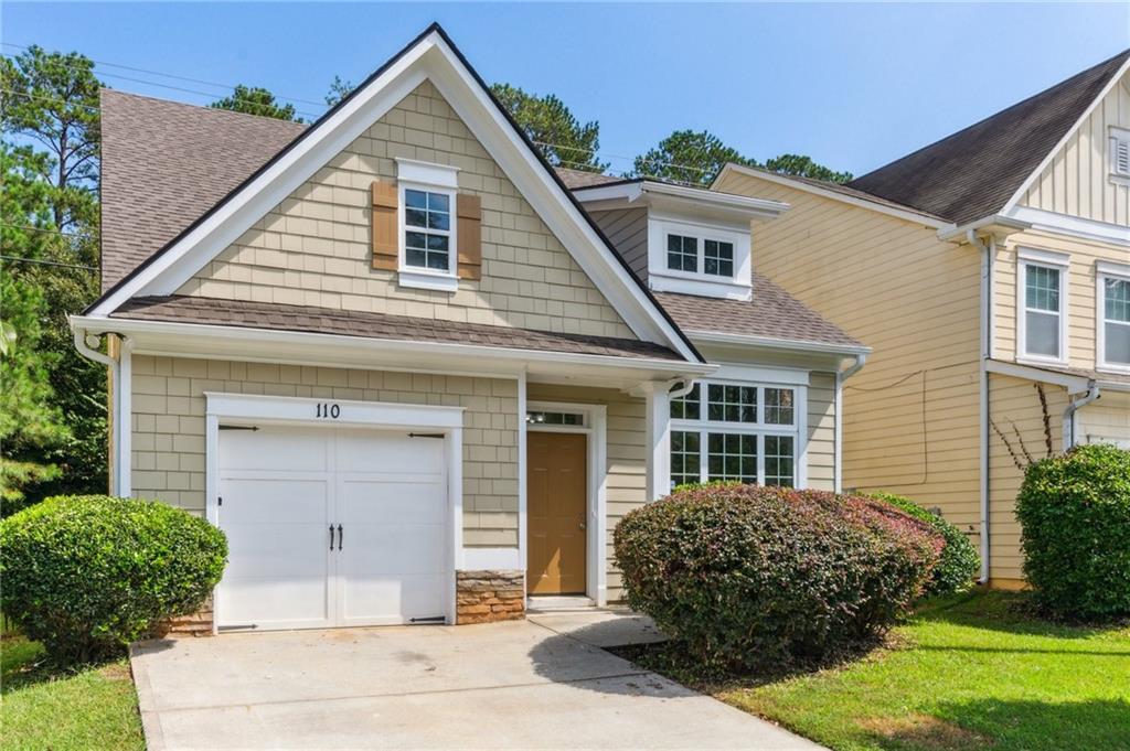 Welcome to this delightful 3-bedroom, 2.5-bathroom home in Fairburn, Georgia. This beautiful residence offers a perfect blend of comfort, style, and functionality. Enjoy peace of mind with a roof replaced in 2023, ensuring years of worry-free living and protection. The convenience of a main-level primary bedroom awaits you, providing ease of access and privacy. The primary bathroom boasts a separate soaking tub, perfect for unwinding after a long day, along with a spacious walk-in closet for all your storage needs. The kitchen showcases stylish white cabinetry and updated countertops, making meal preparation and entertaining a pleasure. Upstairs, along with two other bedrooms, you'll discover a large flex space, which can be tailored to your needs – whether you envision it as a home office, a cozy lounge area, or even a workout space! Outside is plenty of space for entertaining, while enjoying the benefits of a low maintenance back yard! Brokerage does not advertise on Craigslist and will never ask you to wire money or request funds through a payment app on your mobile device.