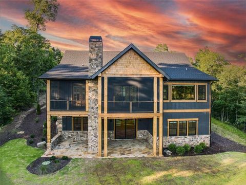 A home in Mineral Bluff