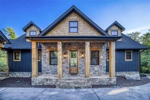 A home in Mineral Bluff