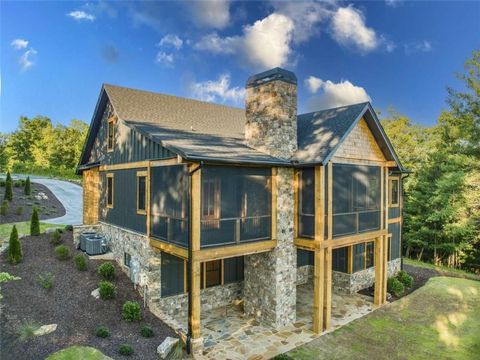 A home in Mineral Bluff