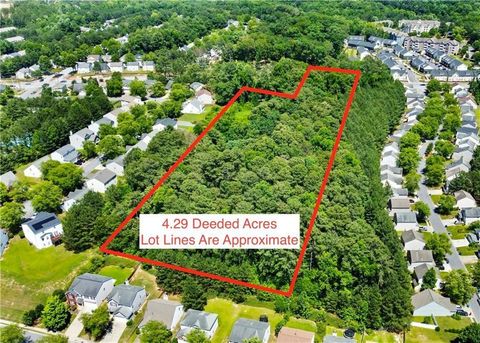 Vacant Land For Sale - 5735 Buffington Road<br/> Fulton County, South Fulton, GA 30349