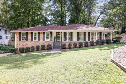 A home in Sandy Springs