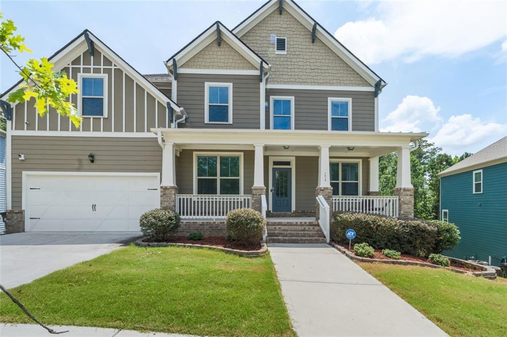 Welcome to 1618 Chancery Ln, Lithia Springs, GA, a truly exceptional 5-bedroom, 3-bathroom home boasting an impressive 5,076 square feet of beautifully designed living space. Located in a highly sought-after community with outstanding HOA amenities—including swimming pools, tennis courts, clubhouses, cable TV, and high-speed internet—this home offers the perfect blend of luxury and lifestyle.
Step inside to a grand two-story foyer with a dramatic catwalk overlook that creates an immediate sense of space and elegance. The main level features a bright open layout where the gourmet kitchen flows seamlessly into the family room, perfect for entertaining and everyday living. You’ll also find a formal dining room, a separate formal living room, and plenty of sunlight pouring in through large windows throughout.
The massive master suite is a true retreat, complete with its own private sitting room, creating the perfect space to unwind. The spa-inspired master bathroom features double vanities, a soaking tub, separate glass shower, a private toilet room, and an expansive walk-in closet that feels like an additional bedroom.
Downstairs, a full unfinished basement offers endless possibilities for customization—whether you’re dreaming of a home theater, gym, or in-law suite with Mounted TV’s on the wall.
This home sits on a generous lot in a quiet, well-maintained neighborhood just minutes from shopping, dining, and major highways. Don’t miss this rare opportunity to own a luxurious home with space, style, and amenities to match—schedule your tour today!