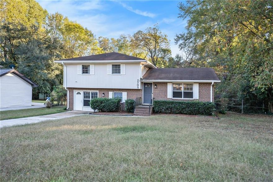 Get ready to call this house your next home or investment property. This home is located in a neighborhood with no HOA or rental restrictions. The split-level floor plan details the kitchen/dining room and family room on the main level. Upstairs features 3 bedrooms, 1.5 baths, and plenty of storage space. Downstairs has a full bath, laundry room, and a bonus room with a wood-burning fireplace. The stainless steel appliances (dishwasher, stove, and microwave) stay with the home after purchase. The backyard is fenced and boasts a large deck (screened/covered section & an uncovered section), oversized storage shed, and a sprawling grass field lined by trees on 2 sides - allowing for extra privacy. Check back soon for photos, we will be listed as active any day now!