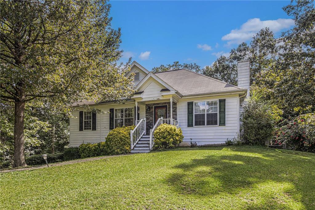 Charming ranch-style home in a sought-after neighborhood within walking distance to Manning Mill Park! Tucked away in a quiet cul-de-sac, this home welcomes you with a vaulted family room featuring a beautiful stone fireplace. The kitchen offers newer appliances and opens to a cozy breakfast nook with direct access to the oversized back deck—perfect for entertaining or relaxing outdoors. Enjoy new flooring throughout the living areas and bedrooms. The spacious owner’s suite boasts tray ceilings, a walk-in closet, and a bath with a large tub/shower combo. Two additional bedrooms share a full-size bath. A two-car garage leads to a basement with two partially finished rooms, ideal for a home office, gym, or flex space. The large fenced backyard includes a storage shed and plenty of space for play or gardening. Additional features include nearly new HVAC and nearly new 2024 furnace! Don’t miss this wonderful opportunity in a prime location!