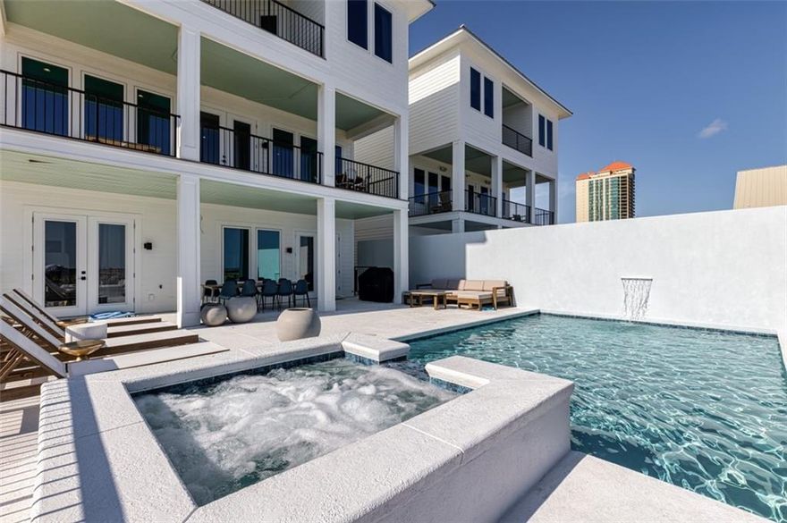 Stunning 7-Bedroom Beachfront Retreat with Private Pool. Outstanding Rental Revenue. Handicap accessible w/ elevator to every floor. 
Discover the epitome of luxury living in this magnificent 7-bedroom home, accommodating up to 18 guests. Custom-designed interiors and exquisite furnishings create an ambiance of elegance and comfort. Sold fully furnished, this property offers a seamless transition for new owners.
Key Features:
 • Beachfront Paradise: Wake up to the soothing sound of waves and step directly onto the sandy shores. Your private beach awaits!
        •      Handicap Accessible with Elevator
 • Private Pool: Lounge by the pool, basking in the sun or enjoying a refreshing swim.
 • Exceptional Rental Revenue: This home has intentionally maintained a strict pricing threshold and kept occupancy low to limit wear and tear and maintain quality. However, the rental revenue has been exceptional on the limited use.  
 • Proven Performance: Since its May 2022 debut, this home has grossed over $1.1 million in revenue. In 2023, even on minimal occupancy, it generated $356,681.15. Bookings for 2024 are already at an impressive $294,570. The total occupancy rate since May of 2022 has been 39.5%, but this home has been able to achieve an average daily rate of over 2,400 dollars a night since onboarding in May of 2022. 
 • Modern & Unique: Architecturally striking, this upscale home stands out as a one-of-a-kind gem.
 • Rare Location & Built-In Appreciation: This home is beachfront and condos cannot build near its location. That means this land and home will continue to appreciate due to it being in a very rare position on Perdido Beach BLVD. 
 • Management: The current management company, Unwind Luxury Vacations, agrees to continue management at a most competitive price. They have outperformed the market by more than double when directly compared across other management companies with similar homes. Please request more information. 

Don't miss this deal!