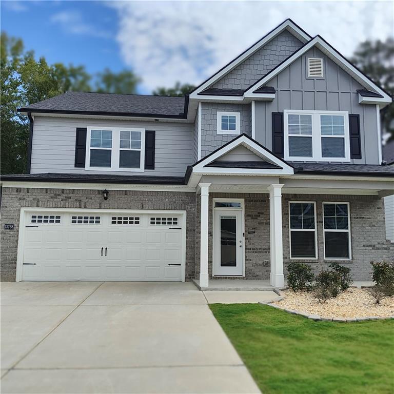 This stunning 4-bedroom, 3-bathroom home is an exceptional find in the coveted Wildwood community. Spanning 3,342 square feet, it's situated on a premium lot at the end of a quiet cul-de-sac. This prime location offers unparalleled privacy with no rear neighbors and a serene, tree-lined backyard.
Step inside and be greeted by the elegant Hampshire floorplan. The main level features a formal dining room perfect for gatherings, a convenient guest bedroom and full bath, and an inviting, open-concept living space. The gourmet kitchen is a chef's dream, complete with contemporary cabinetry, quartz countertops, and a full suite of stainless steel appliances, including a double oven. A butler's pantry seamlessly connects to the dining area, making entertaining effortless. The family room, centered around a cozy fireplace, is the perfect spot for everyday life.
Upstairs, the home transforms into a true private sanctuary. A second family room offers flexible space for a movie night, playroom, or home gym. The expansive owner's suite is a quiet retreat, featuring a private sitting area ideal for a reading nook or home office. The spa-like ensuite boasts dual vanities, a separate shower, and a relaxing garden tub, complemented by an oversized walk-in closet. Two additional bedrooms, a hall bath with handheld showerheads, and a dedicated laundry room provide ample space for the entire family.
This home has been meticulously upgraded for modern living and comfort. Smart home technology includes two Ecobee thermostats, while premium exterior features like upgraded SOD, a custom wood fence, and enhanced landscaping add to the curb appeal. All kitchen and laundry appliances, including the washer, dryer, and refrigerator, are included.
The Wildwood community offers fantastic amenities, including a swimming pool, clubhouse, tennis and basketball courts, and a walking trail. This is more than a home; it's a lifestyle.