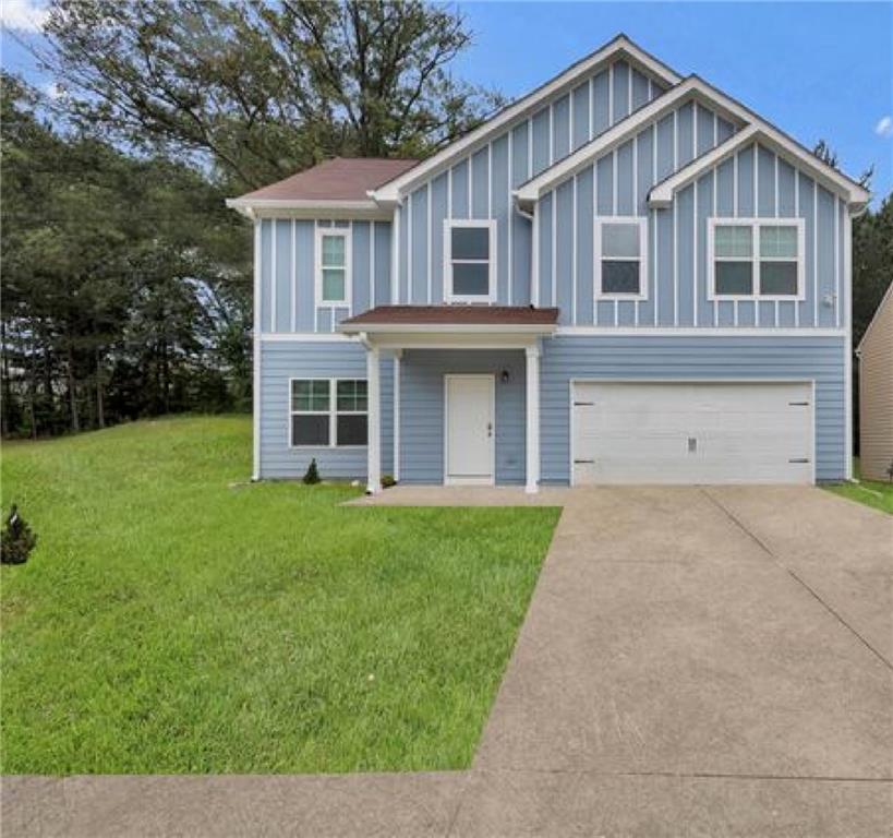 Welcome to your dream home in Seymour Estates! This NEW CONSTRUCTION, two-story single-family home combines modern style, generous space, and everyday comfort—without the wait to build. Boasting over 2,000 square feet, this 4-bedroom, 2.5-bathroom home features an open-concept layout ideal for both entertaining and family living. Step inside to discover luxury finishes, abundant natural light, and a seamless flow throughout. The heart of the home is the spacious kitchen, complete with a center island that doubles as a breakfast bar, granite countertops, stainless steel appliances, and ample cabinetry. Enjoy cozy evenings by the electric fireplace in the inviting living room. A main-level bedroom offers flexibility for guests, or a home office. Upstairs, you’ll find three additional bedrooms including a stunning primary suite with a walk-in closet and spa-inspired bathroom. Additional highlights include a dedicated laundry room, two-car garage, and low-maintenance finishes inside and out—perfect for today’s busy lifestyle. Best of all, everything is brand new—no updates, no repairs, no delays. Just move in and start living. Located in a vibrant and growing community with easy access to shopping, dining, schools, and parks, this home truly checks all the boxes. Schedule your private tour today! Seller will contribute $7,000.00 for buy down or closing costs upon closing!!!