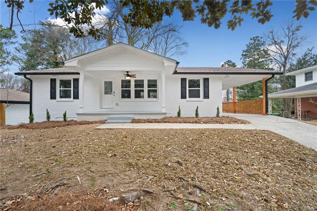 Welcome to your dream home! This beautifully remodeled 2,100 sqft residence offers the perfect blend of modern convenience and thoughtful design. Boasting 4 spacious bedrooms and 2 full baths, this home has been fully updated to meet your every need.At the heart of the home is a brand-new kitchen, featuring state-of-the-art appliances and new counter tops. Designed with both style and functionality in mind, it’s the perfect space for everything from daily meals to hosting gatherings. The upgrades don’t stop there—a newly installed HVAC system ensures year-round comfort, while fresh, modern finishes throughout bring a sense of brightness and warmth to every room. The exterior-entry basement with its own separate access is a fantastic opportunity to generate extra income or provide private accommodations for guests. Step outside to enjoy the fenced-in backyard, offering space for pets, gardening, or outdoor gatherings. Conveniently located within walking distance of schools and just minutes from interstate access, this home combines suburban charm with unbeatable accessibility.