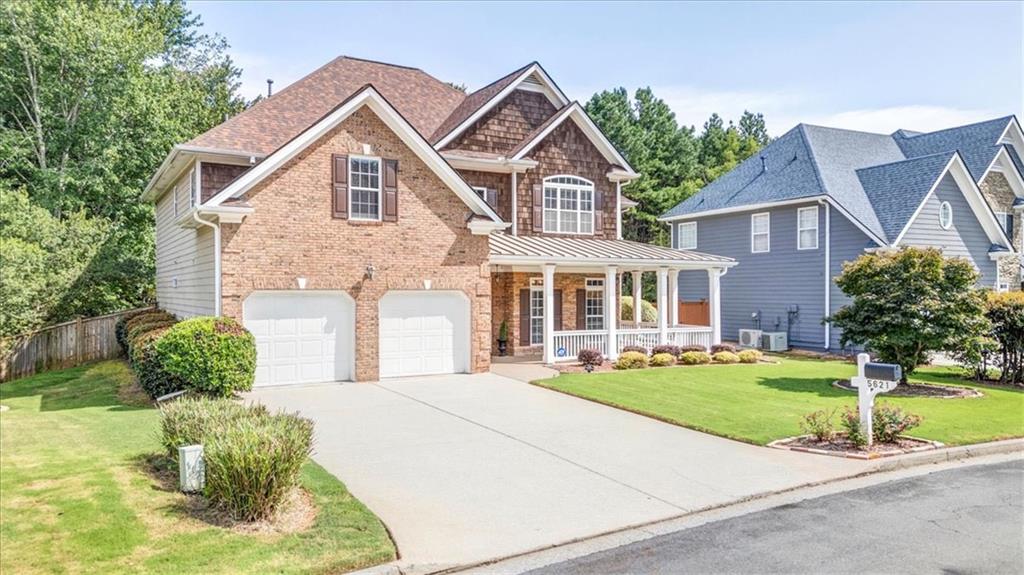 This meticulously maintained 5-bedroom, 4-bath home offers exceptional value—priced well below comparable properties.
Step onto the large wraparound covered porch and into a gracious foyer that opens to a stunning two-story living room with a dramatic wall of windows and cozy fireplace. The open layout flows seamlessly into a HUGE kitchen, complete with a separate breakfast area and a keeping room featuring a second stacked-stone fireplace.
The main level includes a guest bedroom with a full bath, perfect for visitors or multi-generational living. Upstairs, you’ll find a spacious laundry room, four additional bedrooms, and three full baths. The oversized master suite boasts a spa-like bath and a large walk-in closet for ultimate comfort.
The beautifully landscaped lot offers a serene and private oasis, perfect for outdoor entertaining and relaxation. Enjoy evenings around the fire pit, and there is an extra storage building in the back yard.
Located in a desirable community with swim, tennis, and playground amenities, this home delivers the perfect blend of luxury, space, and convenience. Minutes from the Chattahoochee River and the Silver Comet Trail for outdoor enthusiasts, and situated just off I-285—you’re only 15 minutes to the airport, 20 minutes to downtown, and close to Truist Park’s vibrant entertainment scene, major highways, and nearby trails.
Don’t Miss Out! This stunning property won’t last long—schedule your showing today and experience the epitome of luxury