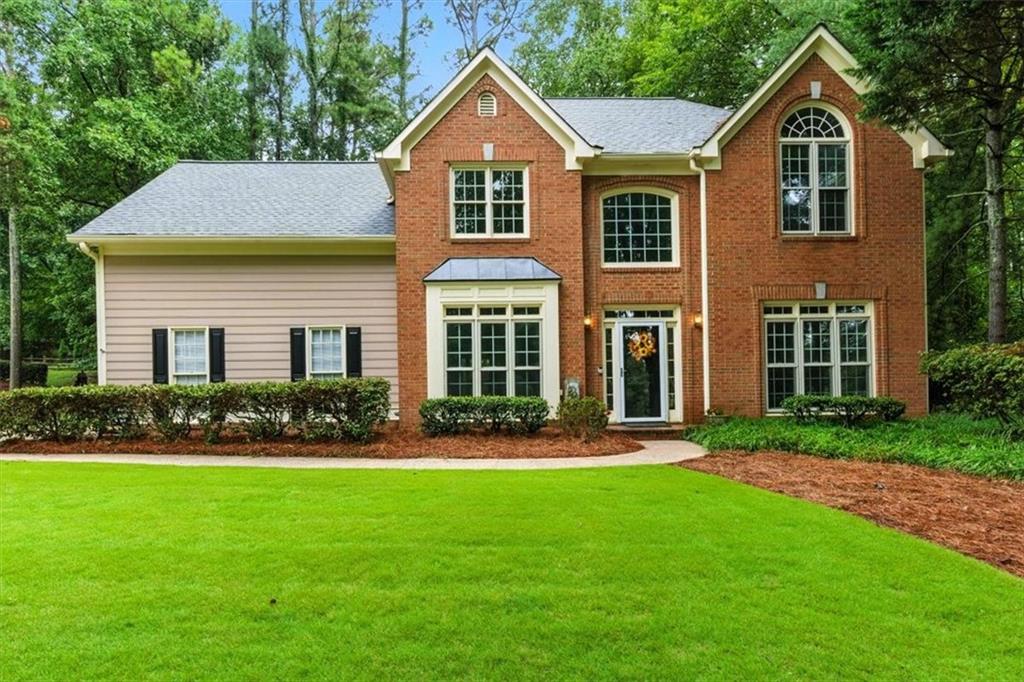 Here is a great home in Eagle Watch golf club community in Woodstock. We have a 5 bedroom, 3.5 bath home with 2 extra large master bedrooms. The master on the main could be used for an inlaw suite, an owners suite and also has handicap accessibility. This home has an open floor plan that the family room, the kitchen and the eat in portion of the kitchen can been seen across the rooms. The main floor has ceramic tile in the kitchen, LVP flooring in the master on the main as well as the foyer, dining, formal living room and the family room. Upstairs, has another master bedroom with updated bathroom, laundry on the upstairs floor level with all the other bedrooms. This great home is located across from the Eagle Watch Golf course which was designed by Arnold Palmer. The neighborhood parks are nearby along with great schools, great shopping and restaurants are nearby. Make an appointment today to see this great home.