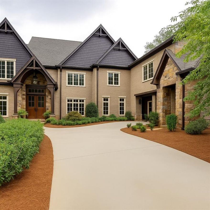 COMING SOON — Prepare to be captivated by the largest lake home in Forsyth County with over 14,000 sq ft of luxury, comfort, and endless possibilities. Nestled on deepwater Lake Lanier frontage, this grand European estate sits on 1.16 private gated acres, offering 170 feet of lakefront views and a double-slip party deck dock permit — a rare find for boating enthusiasts. Deep water, 30ft +!

Boasting 8 bedrooms, 8 full bathrooms, and 4 powder rooms, every guest and family member will enjoy their own private suite. Whether hosting a lavish party or an intimate weekend, this home is designed to impress. Gather in the expansive great room, host dinners in the formal dining room for 12+, or cook with ease in the chef’s kitchen featuring a walk-in pantry, keeping room, breakfast bar, and stone countertops.

The terrace level is an entertainer's dream, featuring a three-tier media center, sauna, recreation area, and space ready to be finished into a state-of-the-art home theater. Step outside to a heated infinity-edge saltwater pool with waterfall spa, surrounded by multiple patios and outdoor living areas that seamlessly blend indoor elegance with outdoor grandeur.

The gated drive, 8-car garage, lake views from nearly every room, and architectural highlights like tray ceilings, cathedral ceilings, and custom millwork elevate the experience. Additional features include an in-law suite, primary suite on the main, bookcases, his-and-hers closets, double vanities, and whirlpool tub.

The home is being sold fully furnished and vacant, offering immediate move-in potential or flexibility for renovation. While some repairs and maintenance are needed, the seller is open to negotiation, presenting a rare opportunity for customization or investment. Bonus: this property has strong income potential as a film or photo shoot location.

Don't miss the opportunity to own a piece of Lake Lanier luxury with unmatched scale, privacy, and income opportunity. Schedule your private tour today before this once-in-a-lifetime estate hits the market!