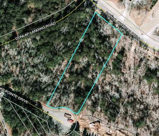 Lovely .86 acre single family residential lot in Point Olympus, a lake point community in the city. Point Olympus is a small quiet neighborhood just off Thompson Bridge Rd. Features gentle rolling topography and mostly hardwoods. Great lot for homes on a terrace level. All utilities are available (except sewer) and have not been cleared or have soil tests. Lot 16 is first lot as you turn onto Point Olympus.
