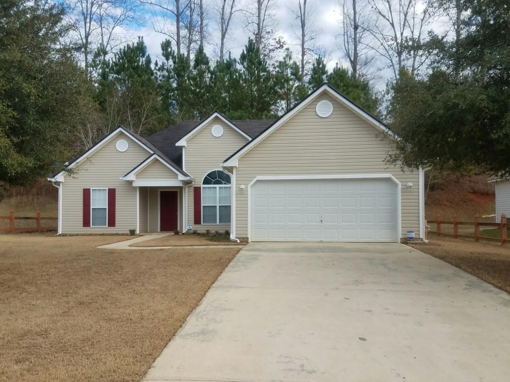 It is the perfect deal for the Owner Occupant or Great Investment!!! Adorable, open Ranch home with a split bedroom floorplan. The kitchen has a large breakfast area that views a private backyard that is fenced with a separate storage building. Family room with vaulted ceiling and fireplace. Separate dining room adjacent to the kitchen. Spacious master bedroom. The master bathroom features double vanity, a deep garden tub, and a separate shower. Great size other bedrooms. Two-car garage. Well maintained. The property is under renovation - NEW waterproof flooring throughout, NEW paint, New Stainless Steal Appliances are coming, and much more. This will not last long!
