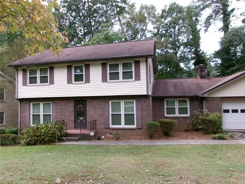 A home in Stone Mountain