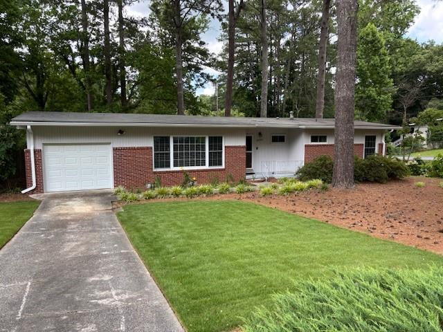 Purchased by the current owners in 1999, this home has been well taken care of and now move-in ready with new recent gutters, new garage door with remote, and fresh neutral paint both inside and out. Excellent location just minutes from the 120 Loop and I-75, White Water Park, and the Braves Stadium and the Battery. This home features a corner lot with a small fenced in back yard and a new custom deck which was completed in December 2024. Seller's offering a one year transferable termite bond at closing.