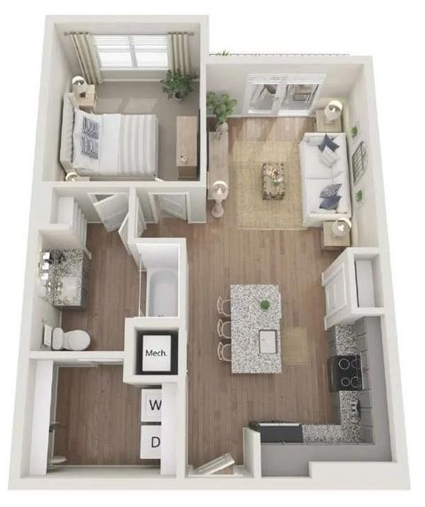 Apartment For Rent - 550 Webb Gin House Road #1143<br/> Lawrenceville, GA 30045